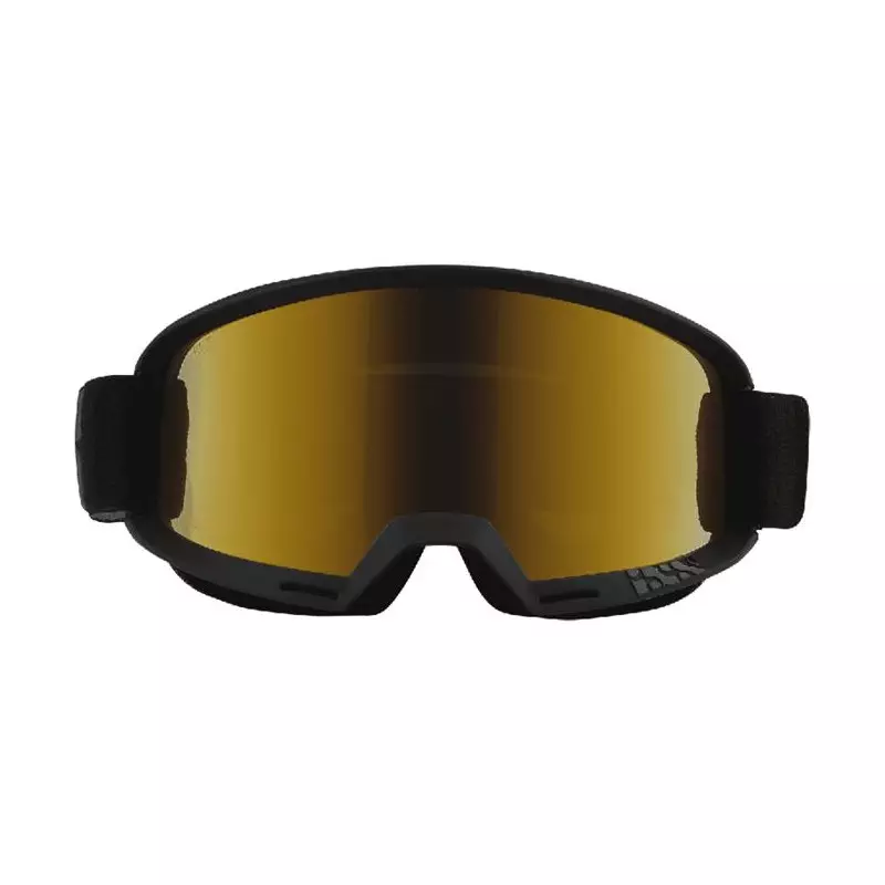 IXS Masque Hack noir / mirror gold on