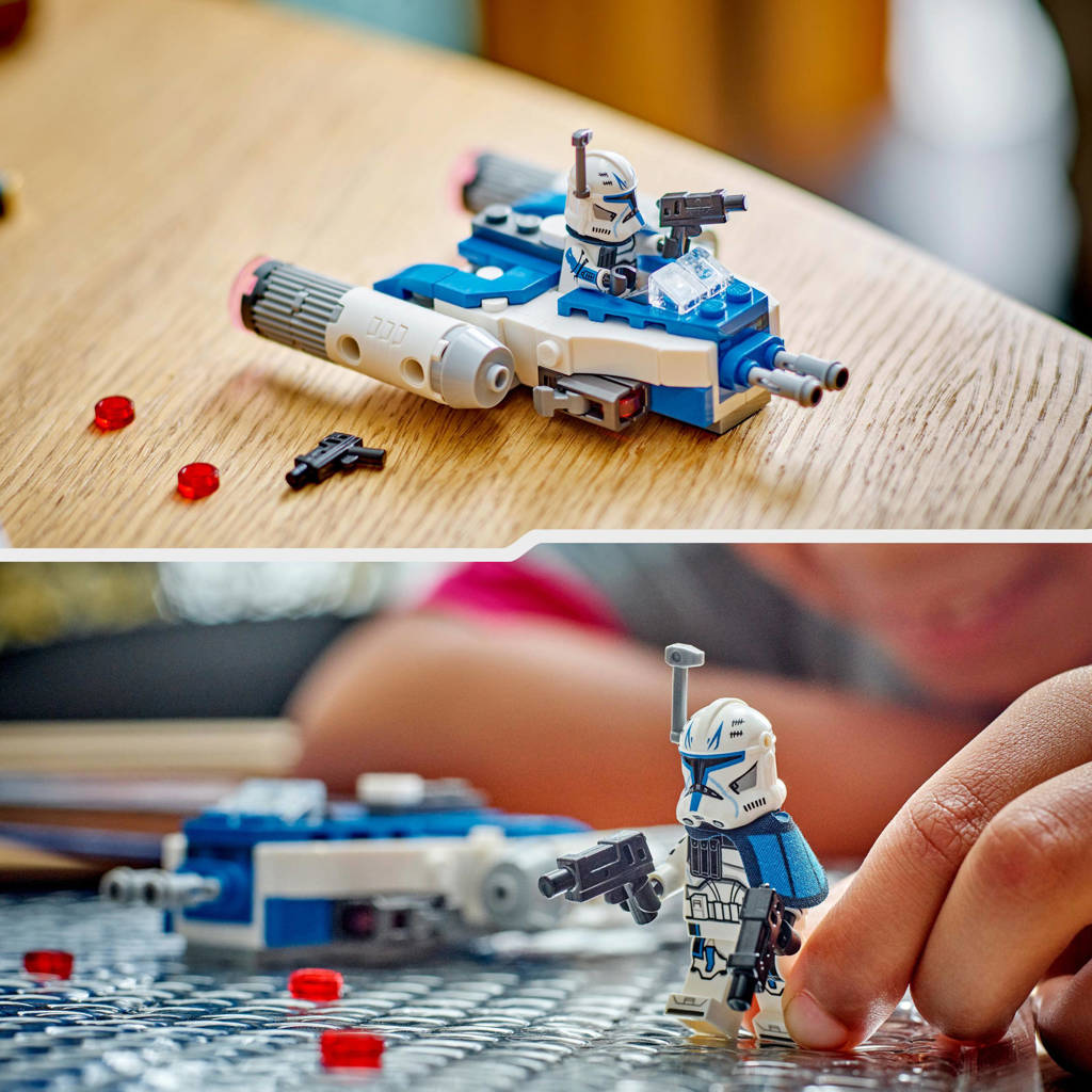 Star warsThe Clone Wars Captain Rex Y-wing microfighter Bouwbaar Speelgoed 75391