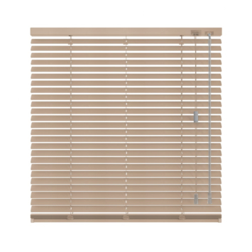 KARWEI aluminium jaloezie draaikiepraam 28409 mat taupe 25 mm op maat
