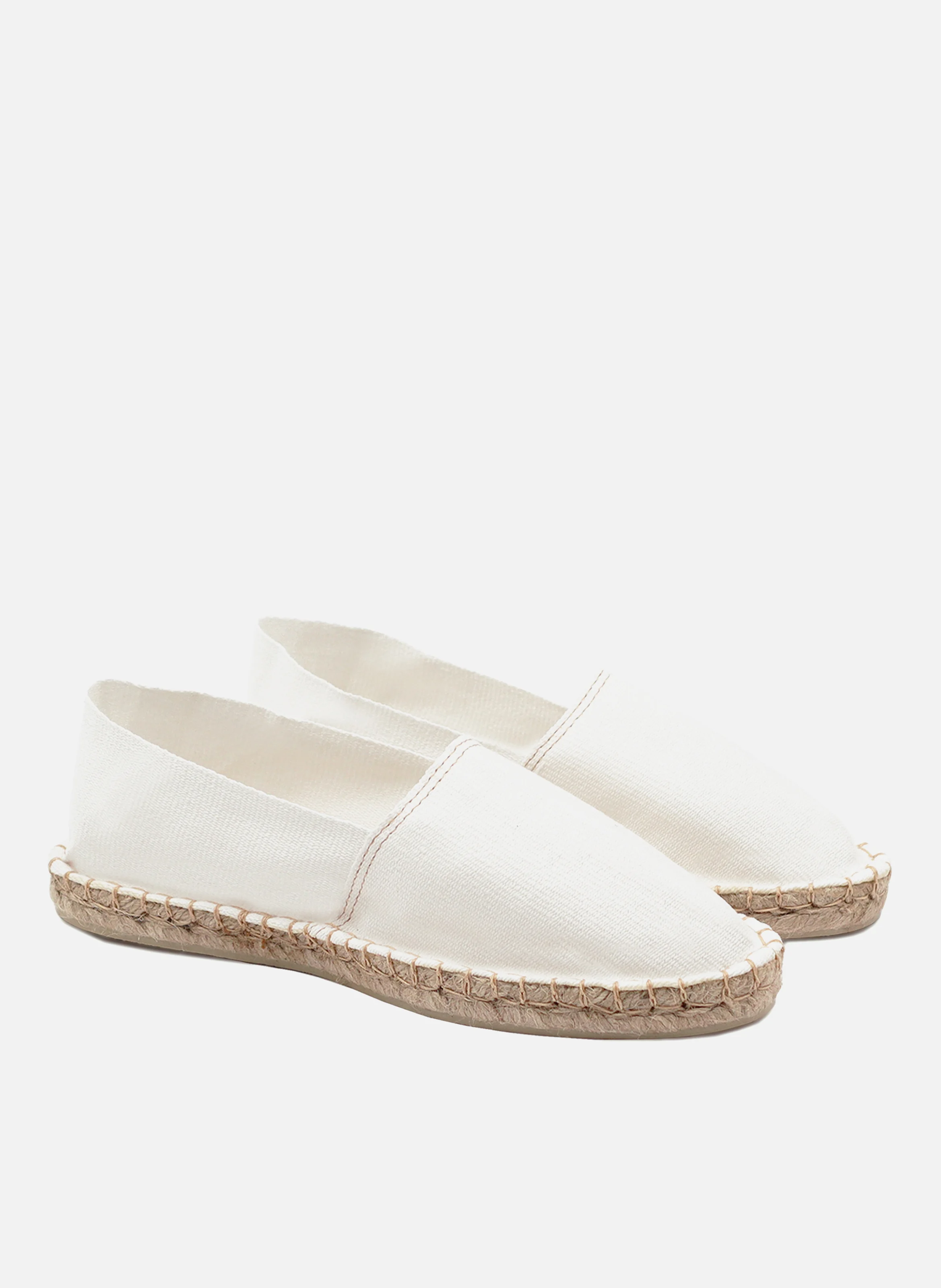 Espadrilles toile | Blanc