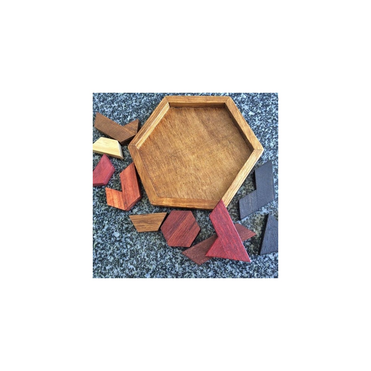Trepuslespill Hexagon