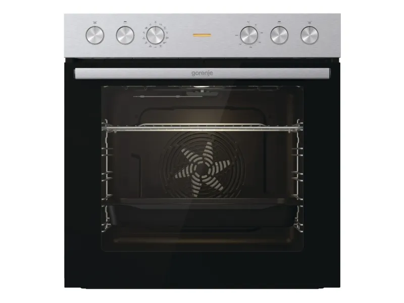 Gorenje BC6717E02X, Stor, Elektrisk ovn, 77 L, 77 L, 50 - 300 °C, AquaClean