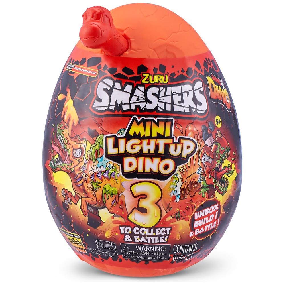 Smashers Mini Light Up Dino Sortiment von ZURU