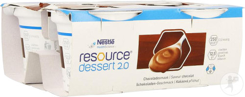 Resource Dessert 2.0 Saveur Chocolat Pots 4x125g