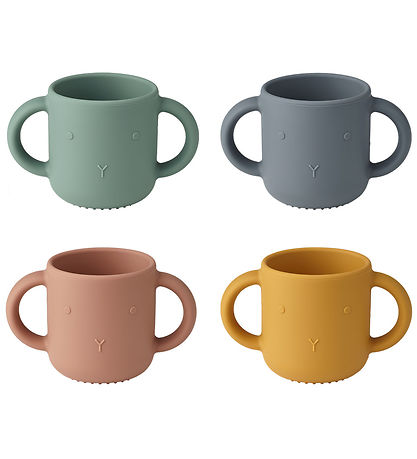 Liewood Becher - Silikon - 4er-Pack - Gen - Rabbit Multi Mix