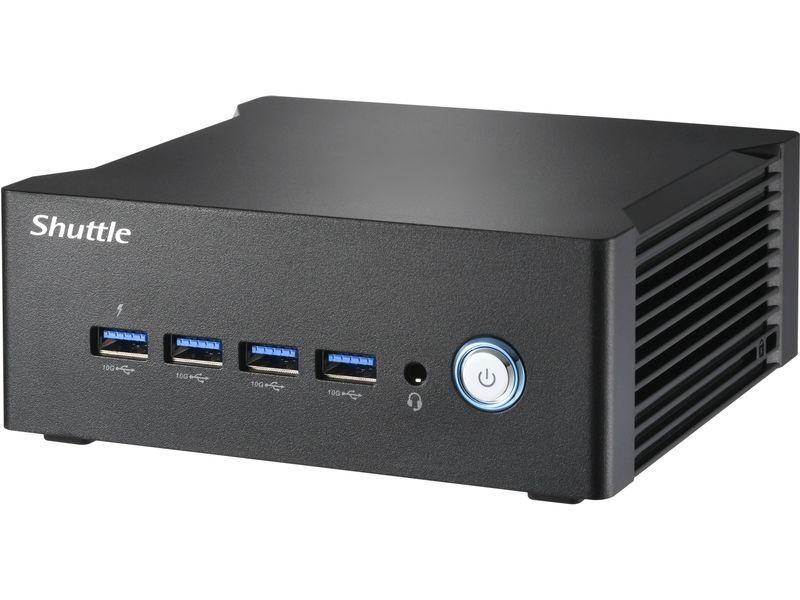 Shuttle Barebone Nano PC NA10H AI-PC im Nanoformat mit Ryzen Zen-4 APU