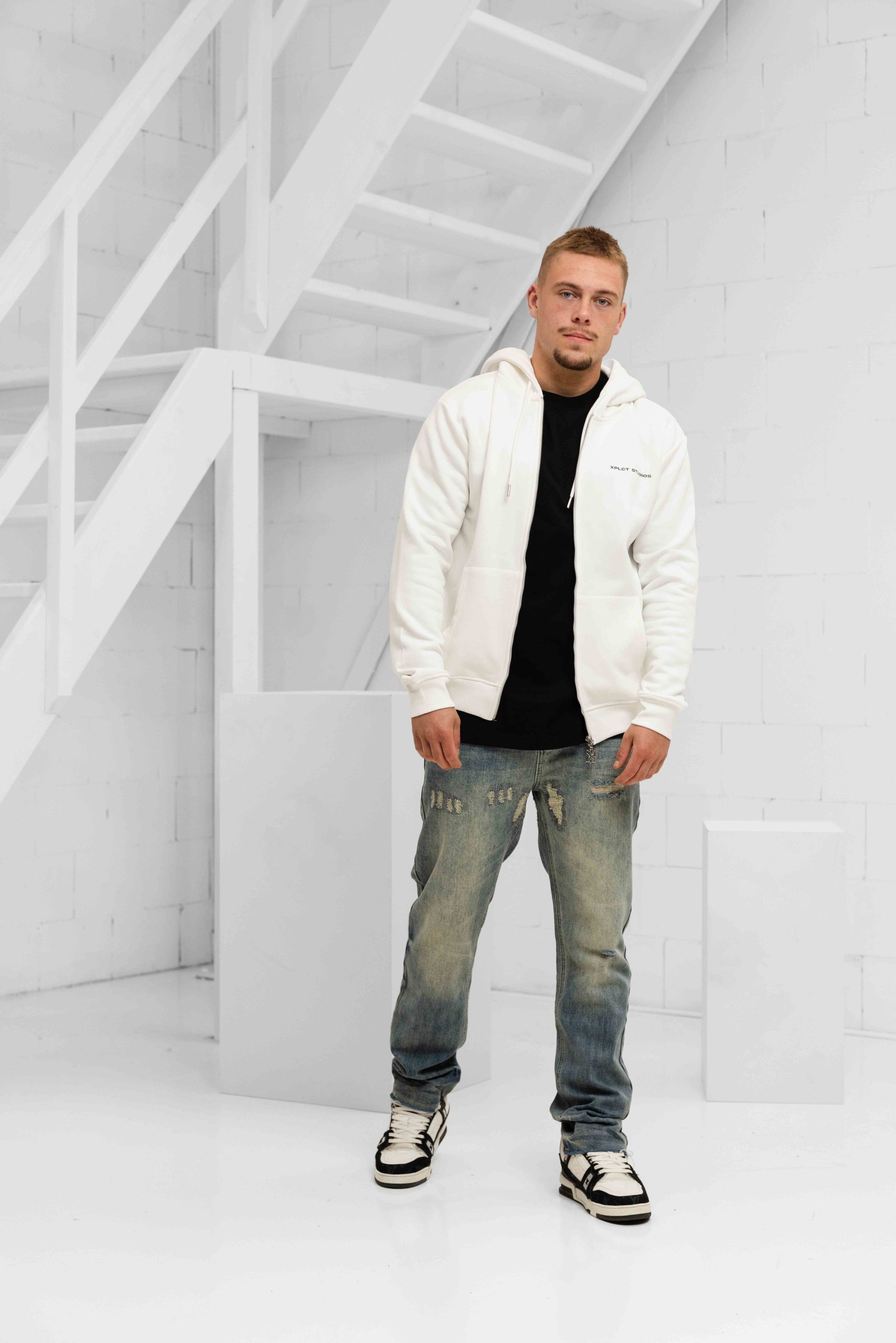 XPLCT Liberty Vest Heren Gebroken Wit