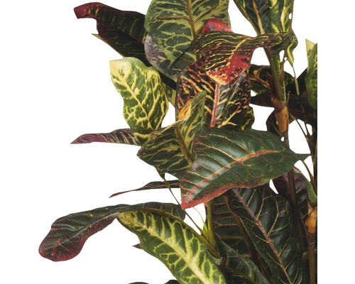 Kunstplant Kroon Croton Ø 40 H 73 cm grijs