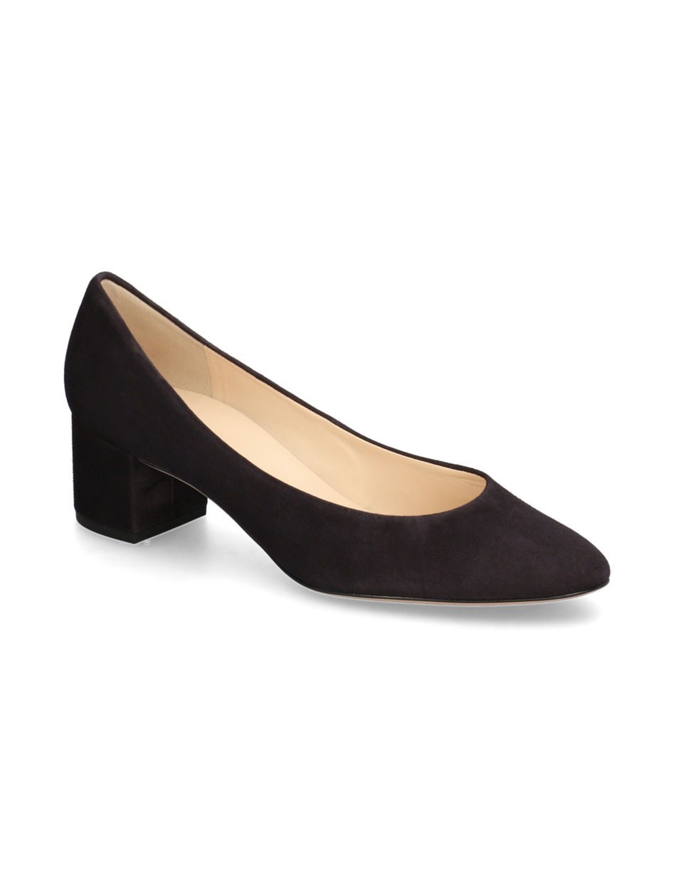 Veloursleder Pumps