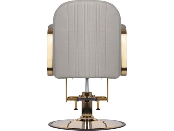 Activeshop Gabbiano Acri frisørstol gull - beige