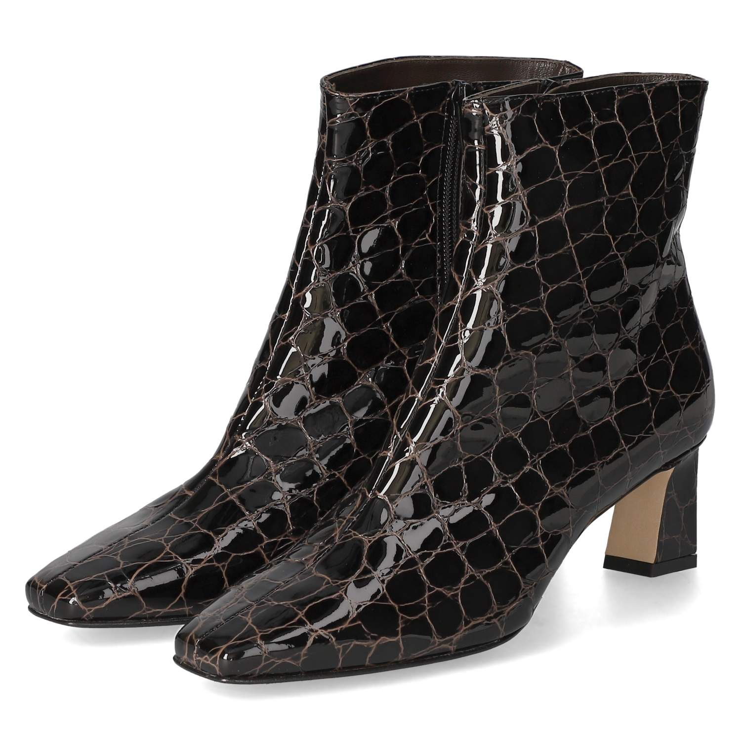 Brunate Stiefeletten - nero