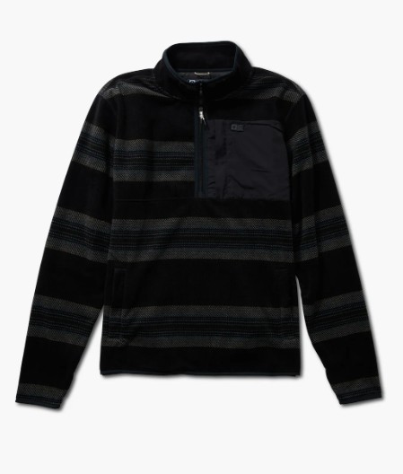 Salty Crew Swellter Polar Half Zip Olive