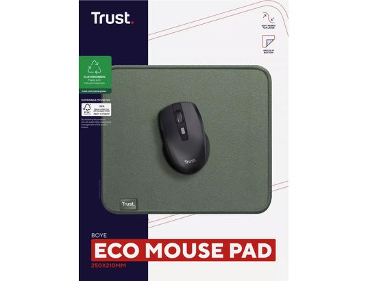 TRUST - Tapis de souris Boye Eco Mousepad Vert - 24745