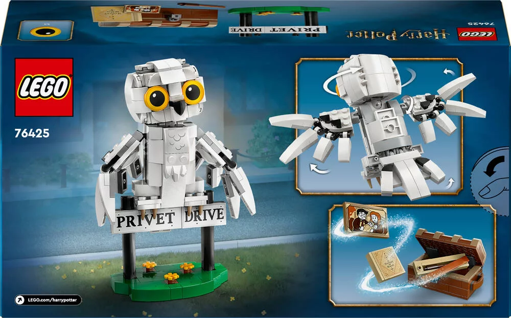 LEGO®HARRY POTTER™ 76425 - HEDWIGE AU 4 PRIVET DRIVE