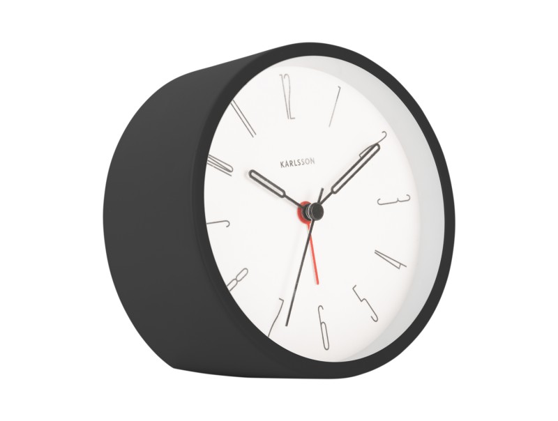 Alarm Clock Belle Numbers KA5915BK Black