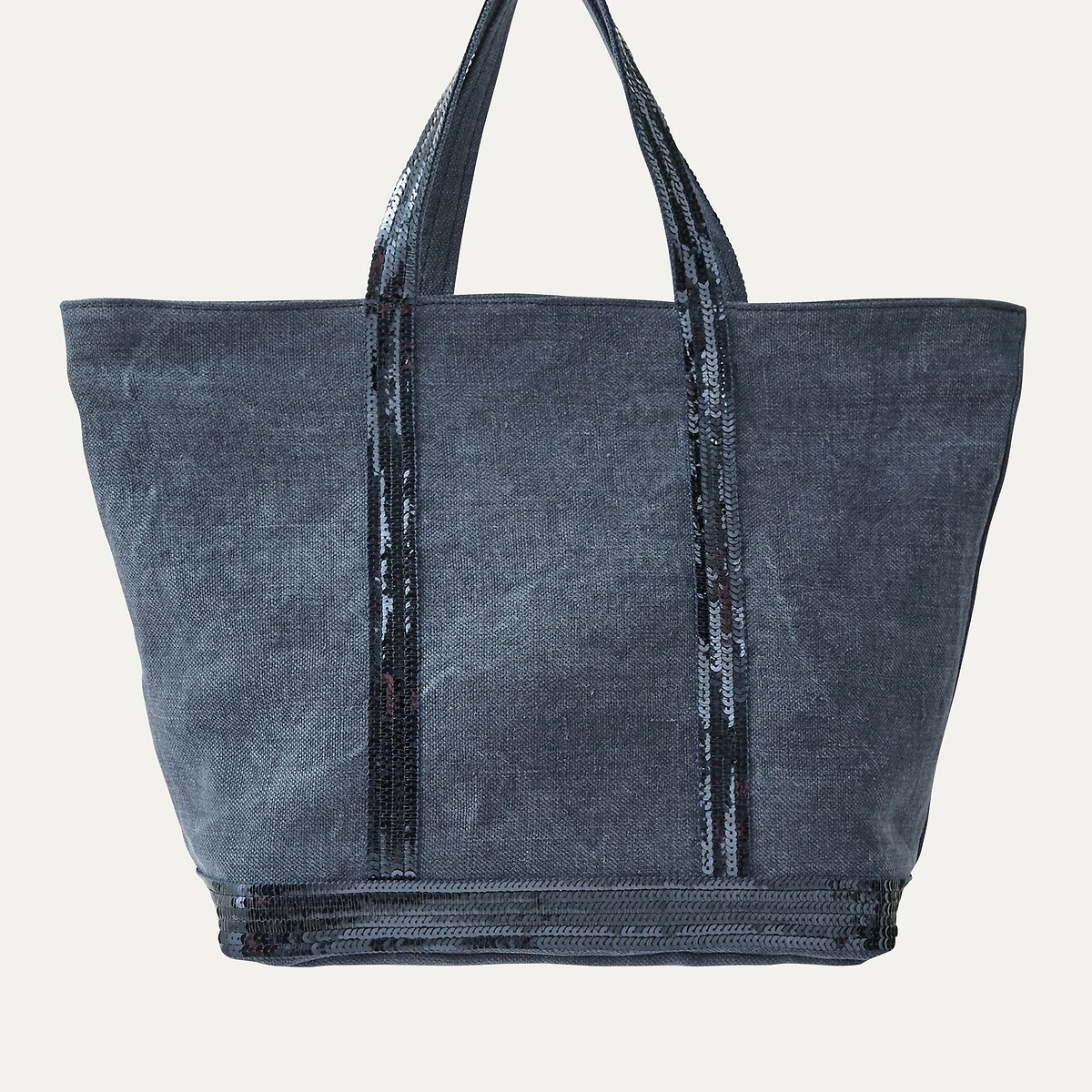 VANESSA BRUNO<br>Bolsa tamanho M em linho e zecchinos