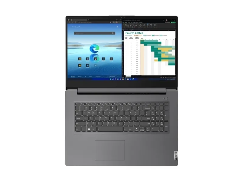 Lenovo V17 G4 IRU 83A2 - 180° hængselsdesign - Intel Core i5 - 13420H / op til 4.6 GHz - Win 11 Pro - Intel Iris Xe Graphics - 16 GB RAM - 512 GB SSD NVMe - 17.3