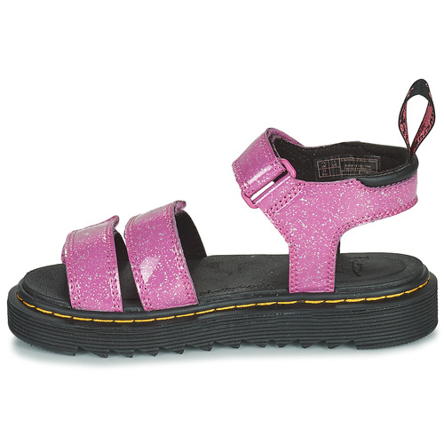 Dr. Martens - KLAIRE J DARK PINK COSMIC GLITTER - Rose