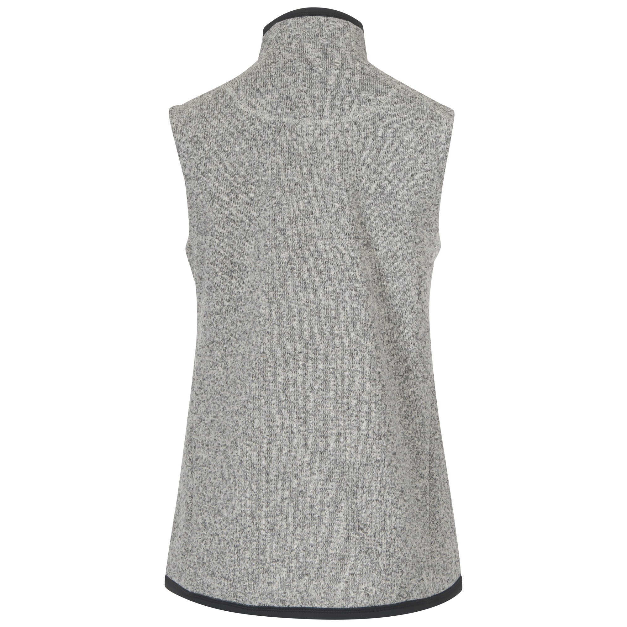 Kamphaug Knitted Vest Dame Chalk Sand