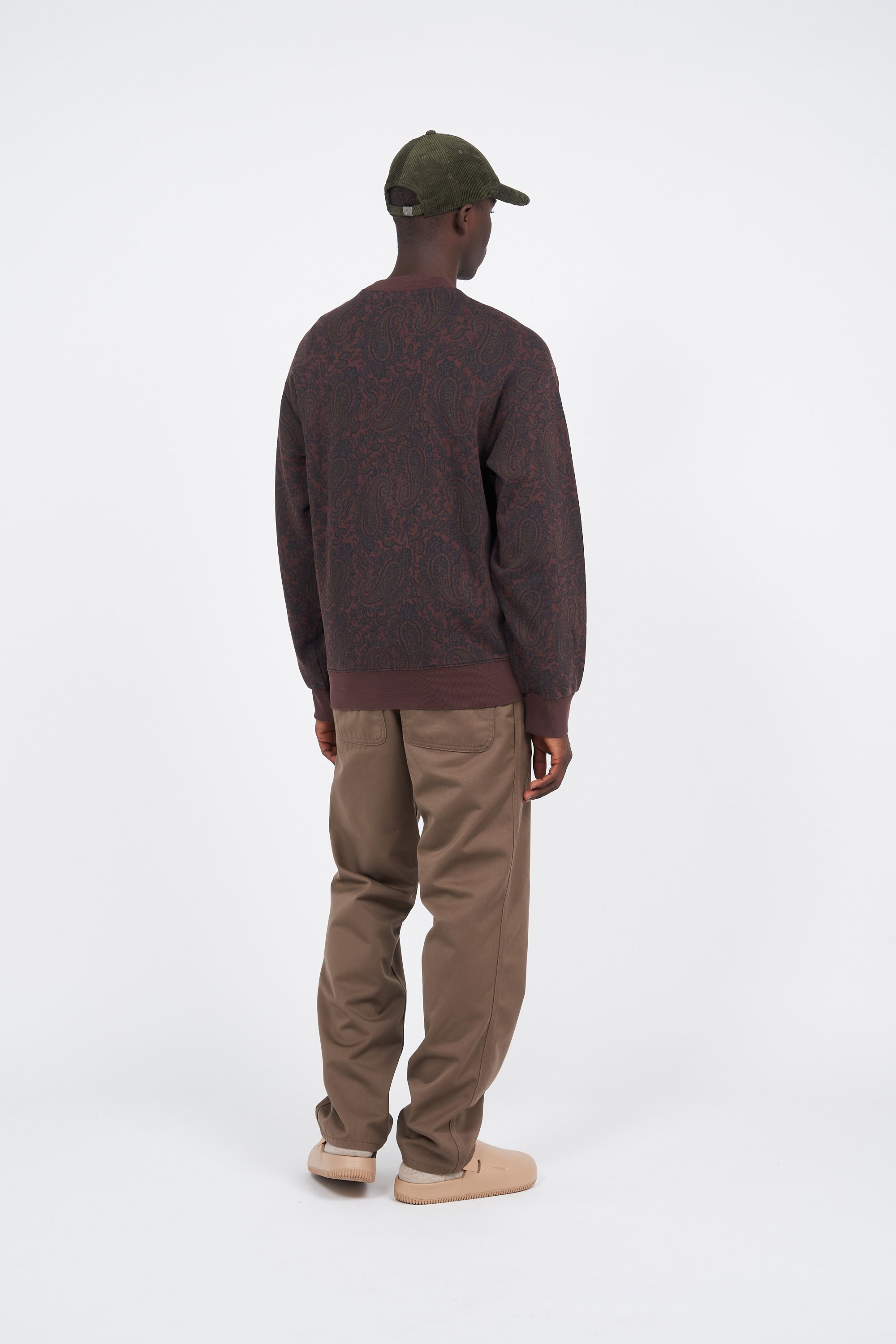 CARHARTT WIP Sweatshirt  Paisley Sweat Marron