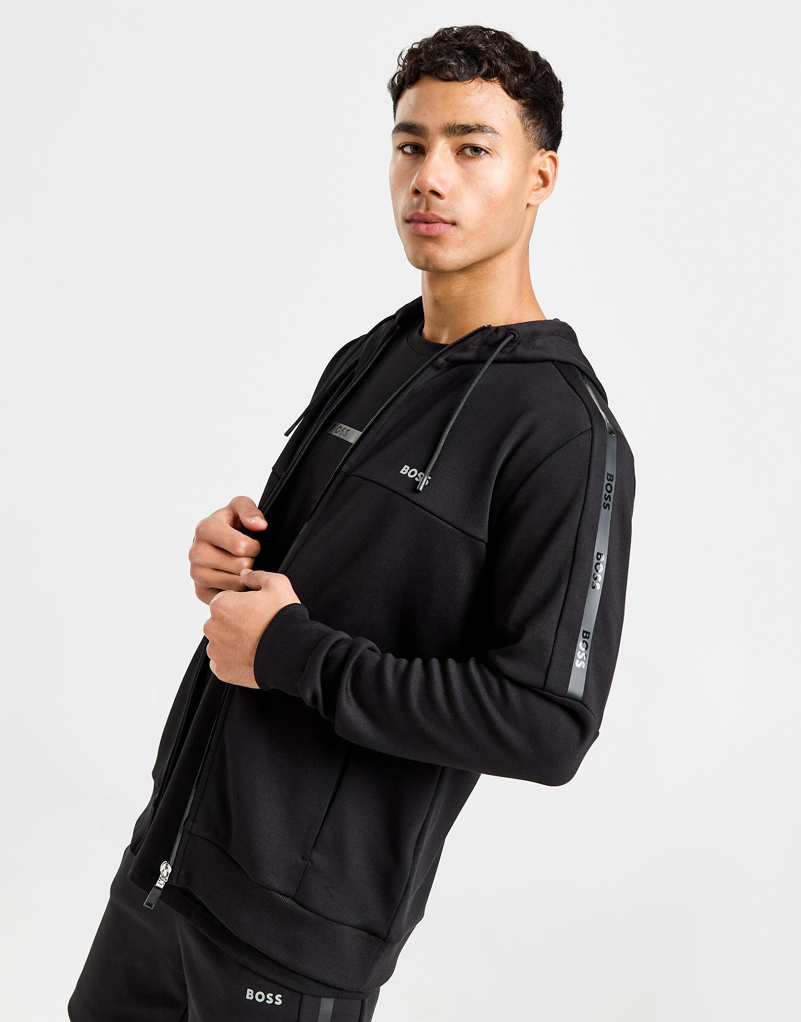 BOSS Sweat à Capuche Repeat Saggy Homme