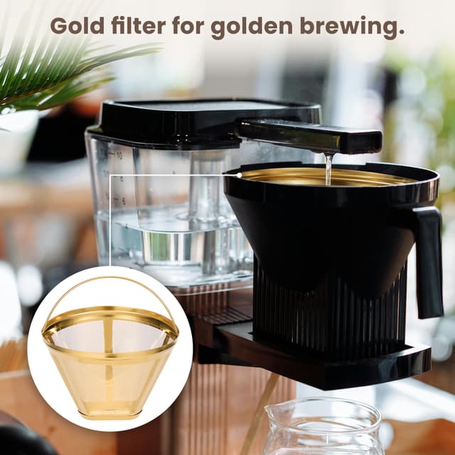 North kaffefilter 205110 (guld)