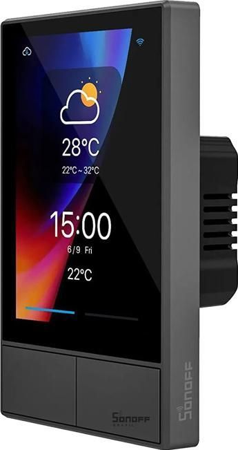 Sonoff - NSPanel - Smart WiFi Controle Paneel - Zwart - 120mm