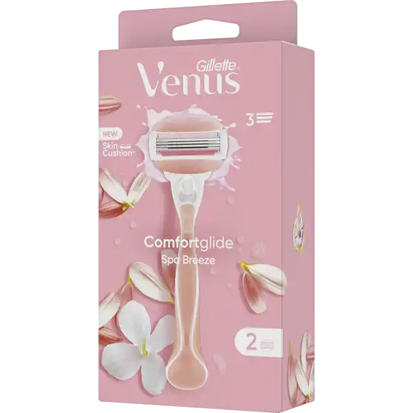 ComfortGlide Spa Breeze Rasierer mit 2 Klingen