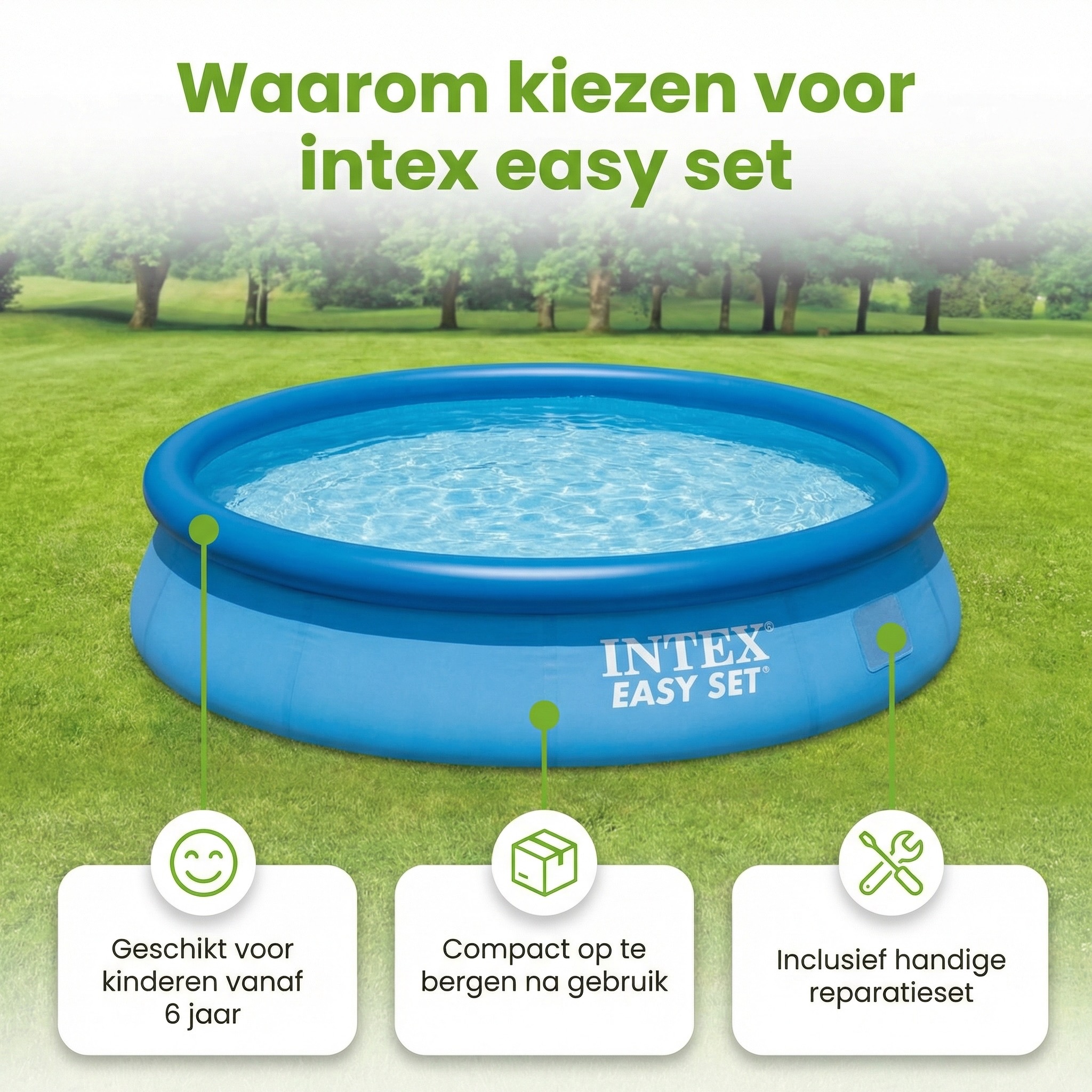 Intex easy set 305x61cm zwembad