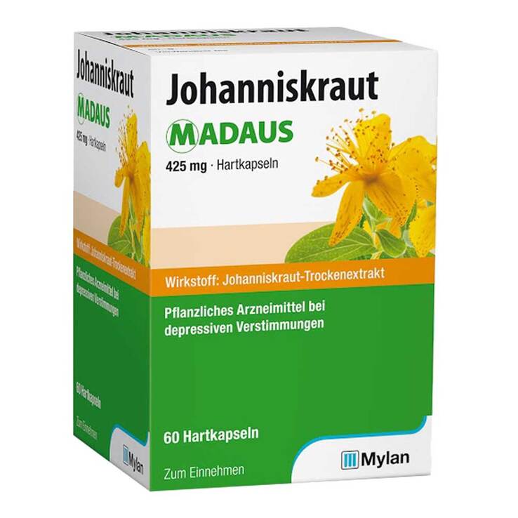 Johanniskraut Madaus 425 mg Hartkapseln, 60 St