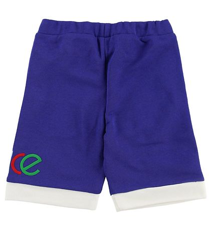 Young Versace Shorts - Sweat - Blau m. Text