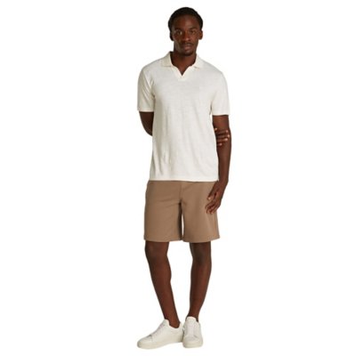 Polo à manches courtes homme Lin Coton Cuban C CALVIN KLEIN