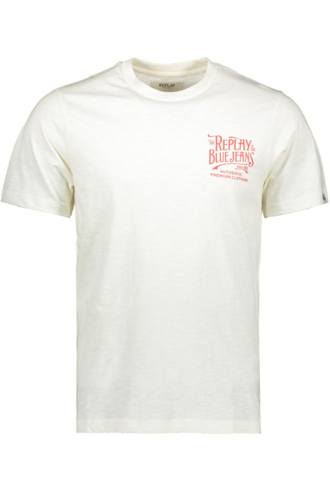 Replay witte heren t-shirt