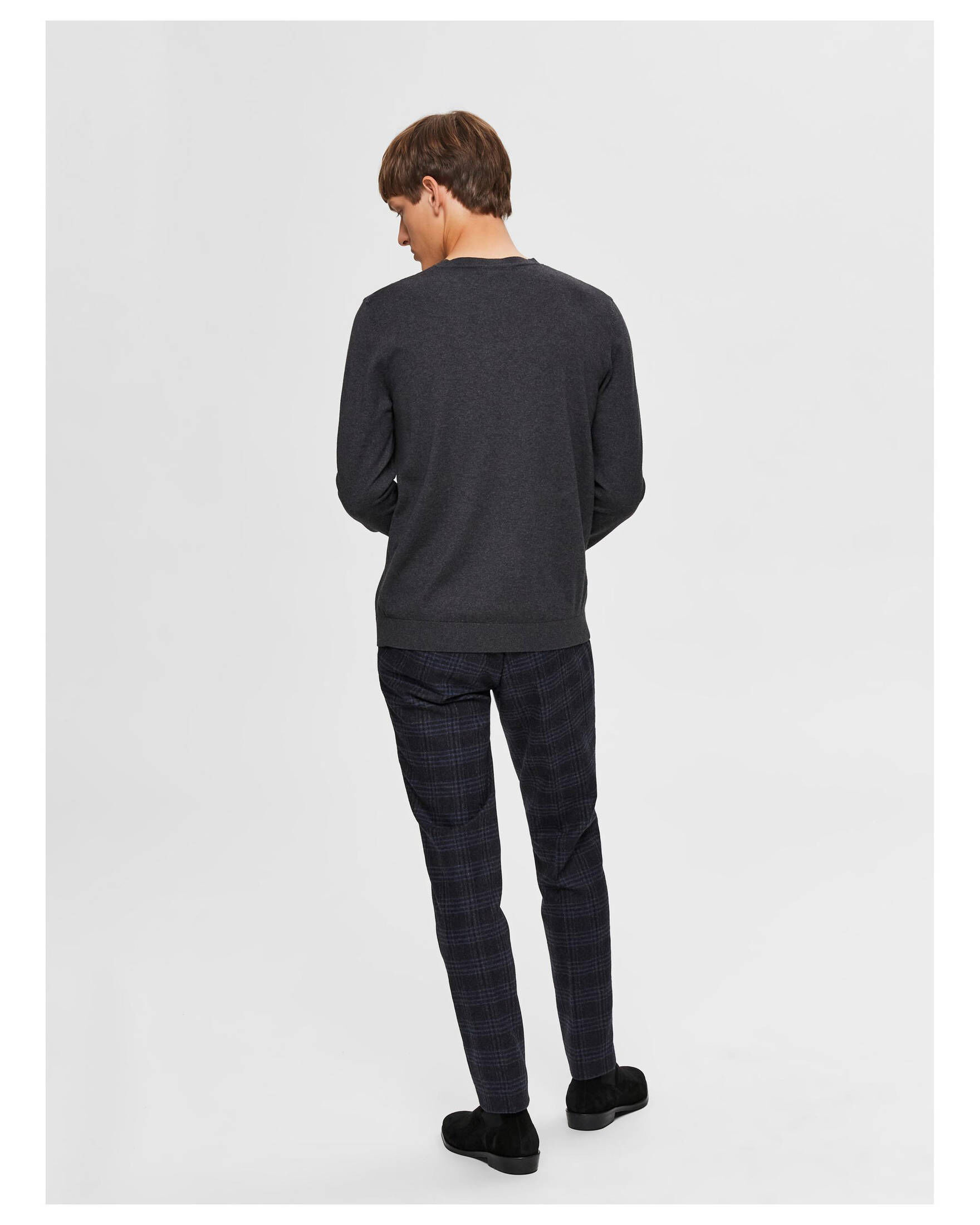 Selected Homme| Herren Strickpullover SLHBERG CREW NECK B