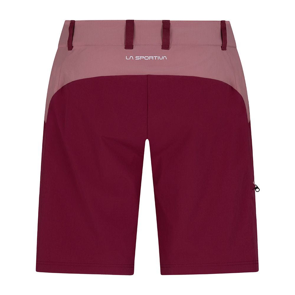 La Sportiva SCOUT - Short Femme red plum/blush