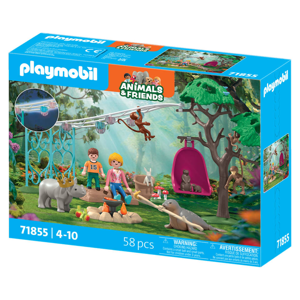 PLAYMOBIL Animals & Friends grappig verjaardagsfeestje 71855