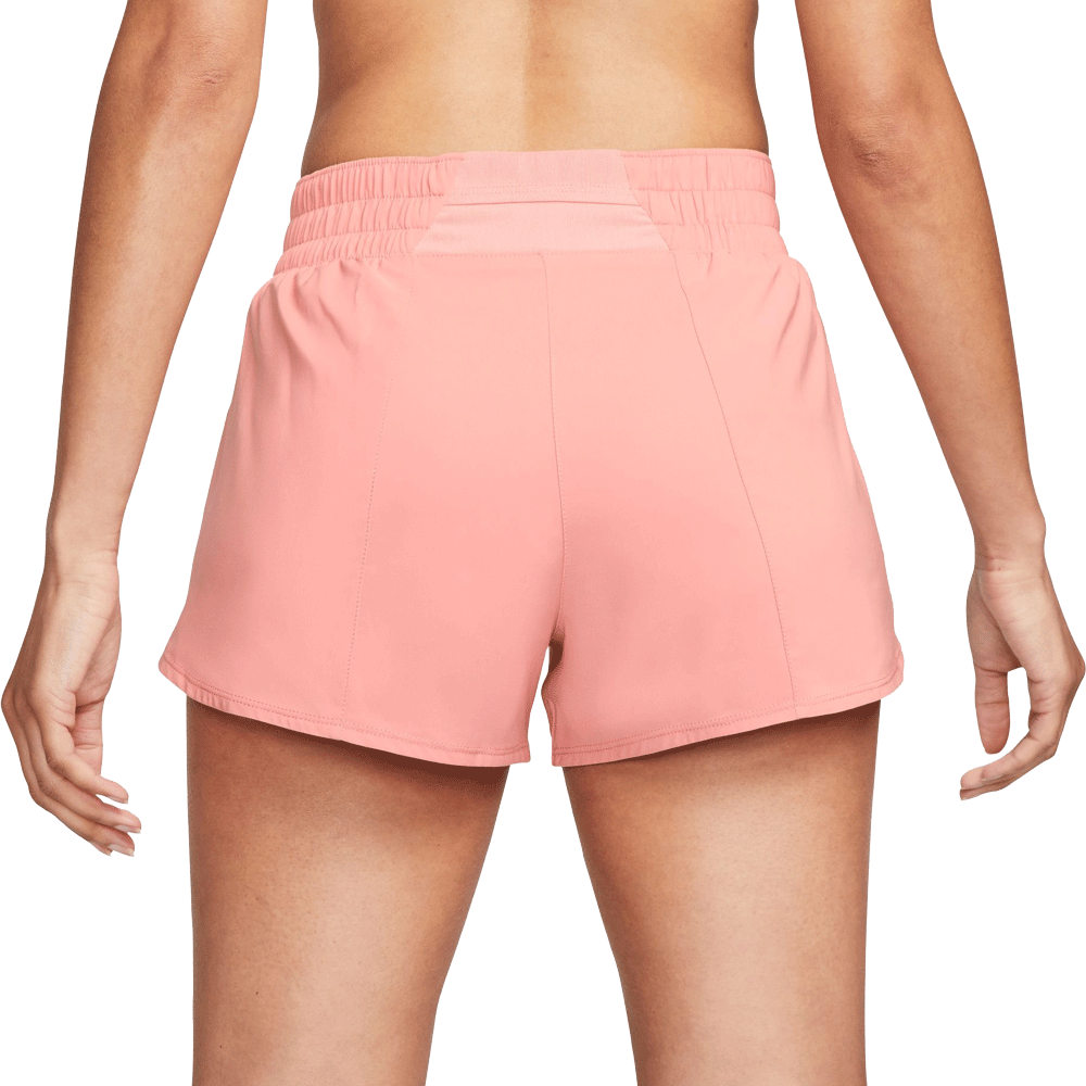 Nike Dri-Fit One Swoosh Shorts Damen red stardust