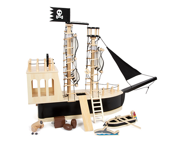 small foot Piratenschiff
