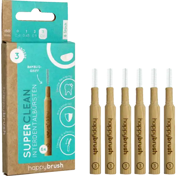 SuperClean Interdentalbürsten ISO-Gr. 3