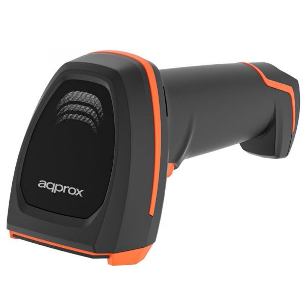 Approx Leitor Código de Barras 1D/2D APPLS24 USB Laranja