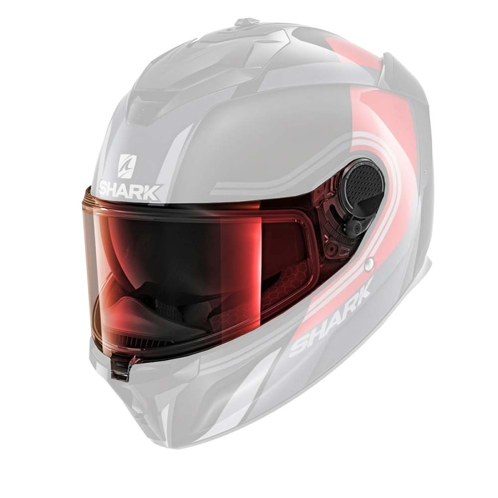 Shark - Écran Spartan GT / GT Carbon Rouge
