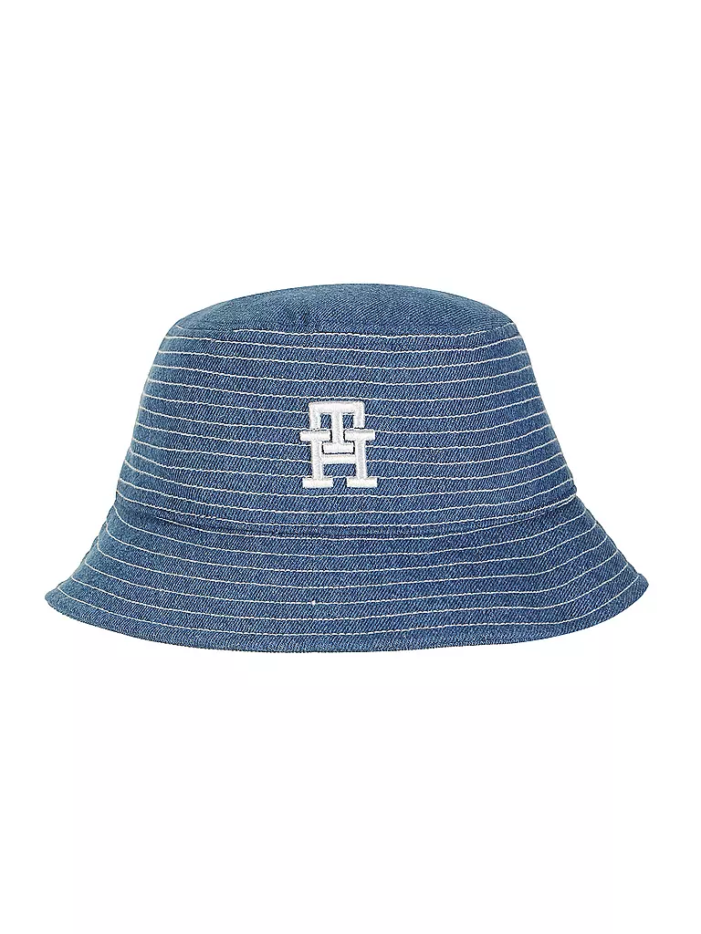 TOMMY HILFIGER Mädchen Fischerhut - Bucket Hat hellblau