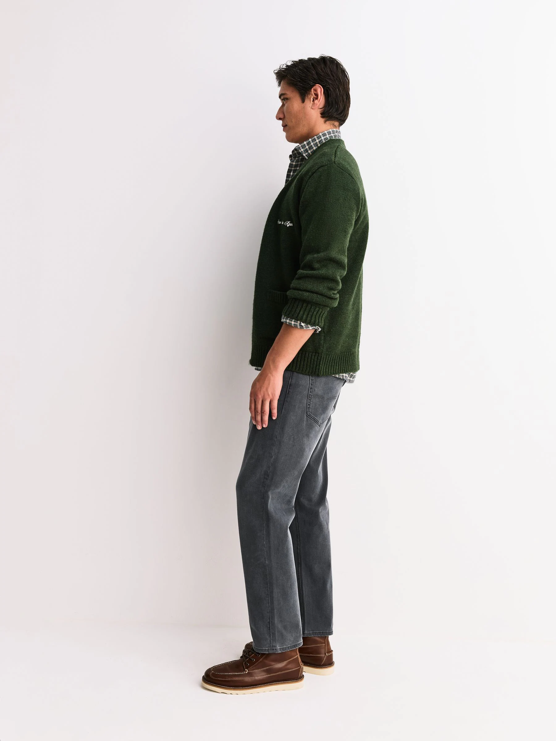 Grijs - Slim Fit - Motionflex jeans