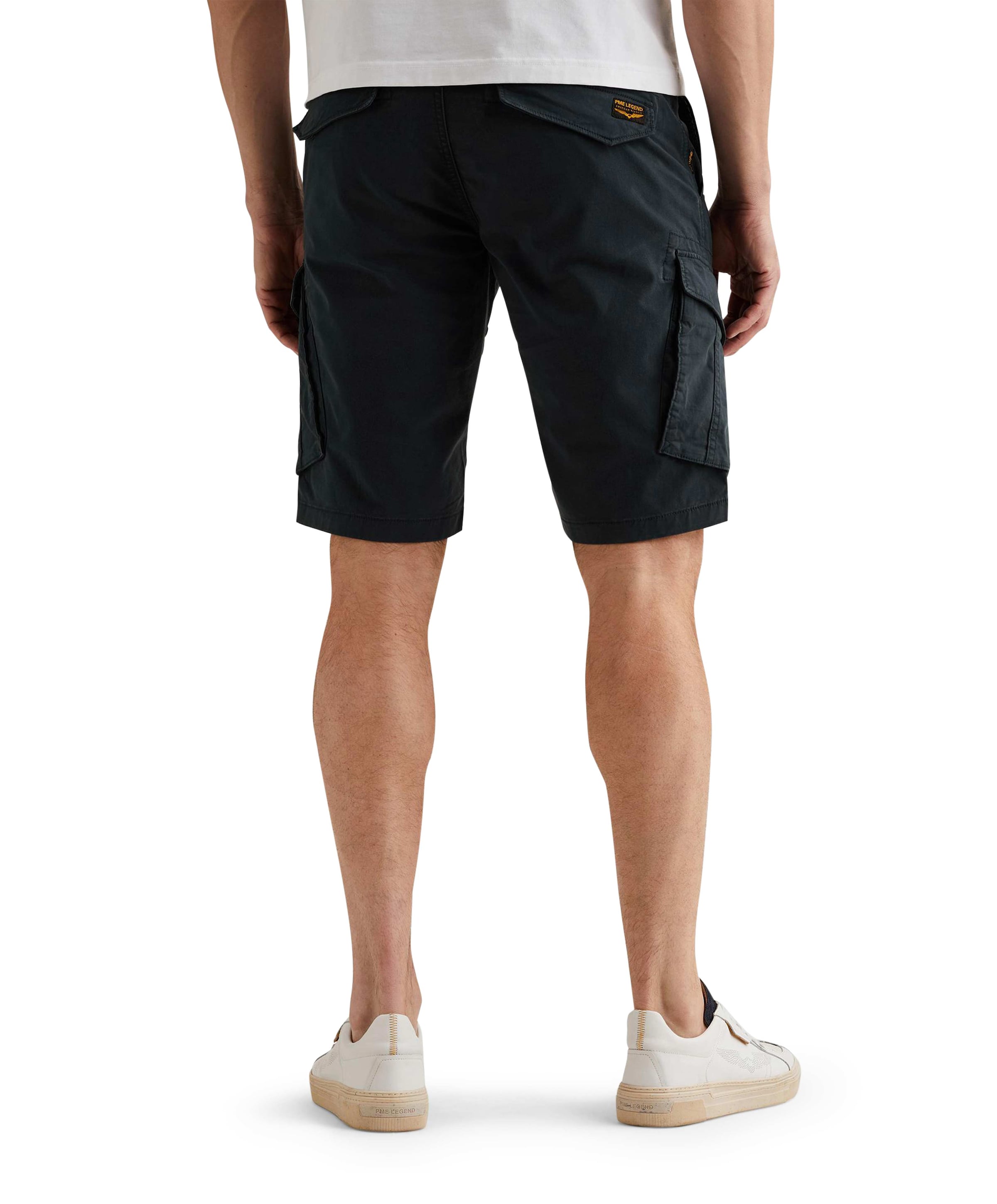 PME Legend NORDROP CARGO SHORTS STRETCH TWILL heren korte broek blauw
