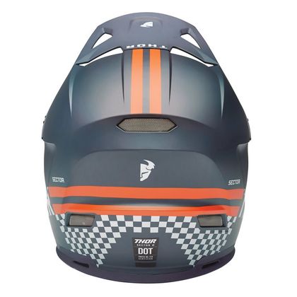 Casque cross Thor SECTOR 2 CMBT 2024 - Bleu / Orange