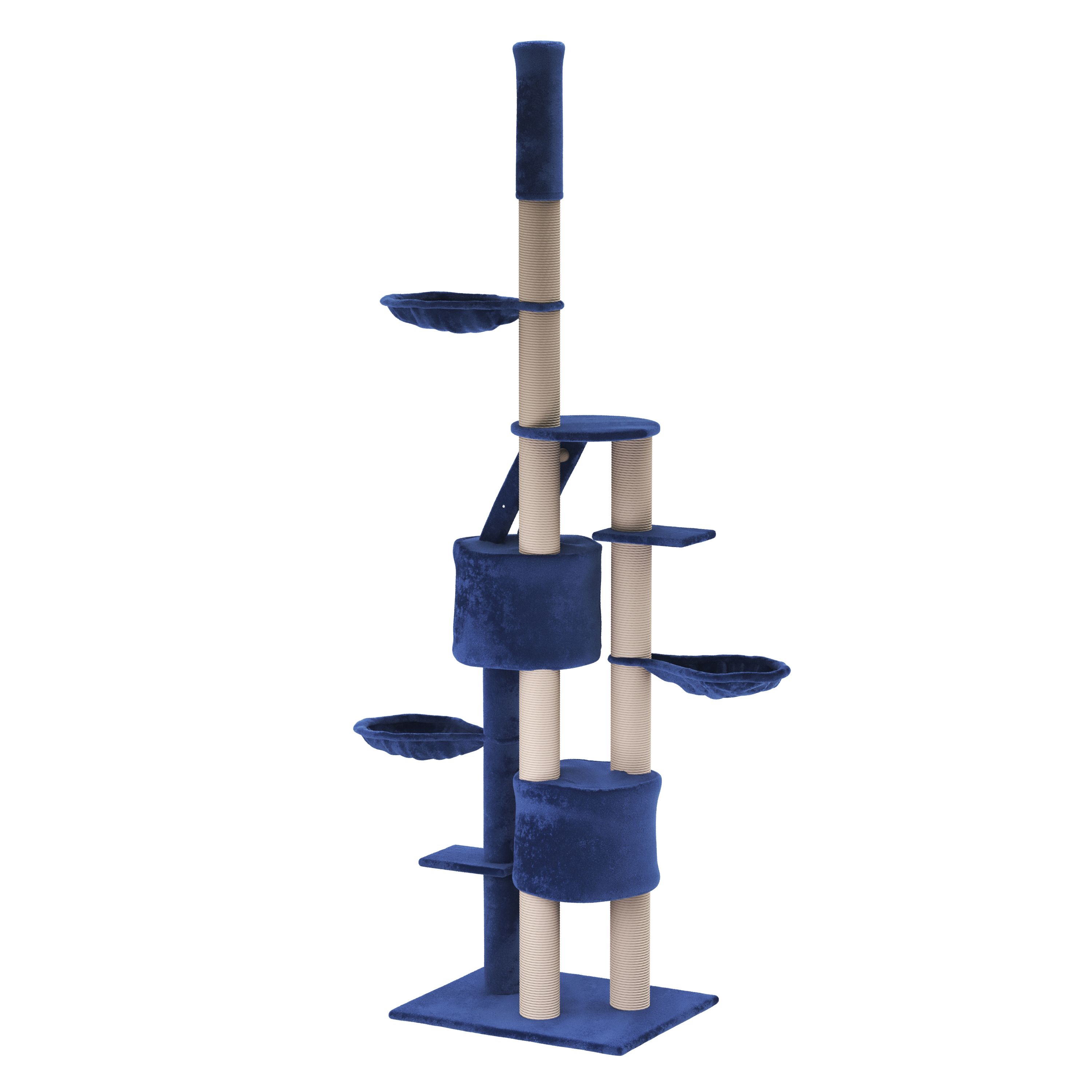 Katzenbaum BALU 265 cm blau