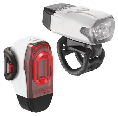 Paire d'Éclairages Lezyne KTV Drive Pair Blanc
