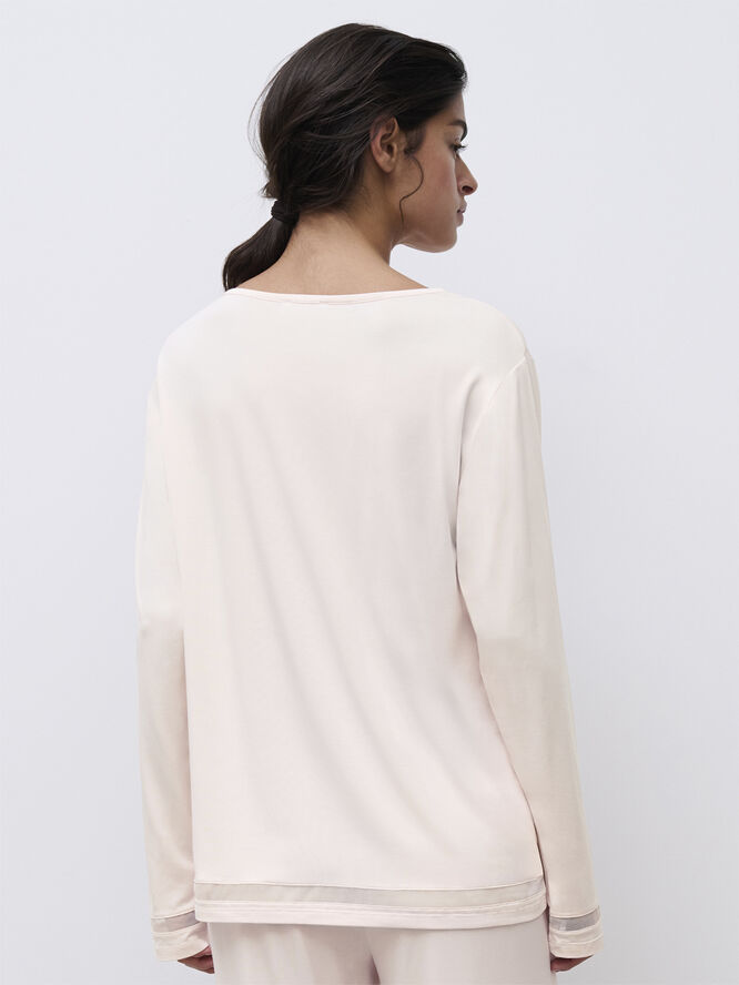 Chantelle Joe LS T-shirt Top Lyserød