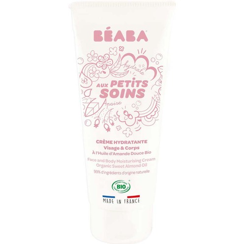 Crème hydratante visage & corps à l’huile d’amande douce bio 100m - BEABA
