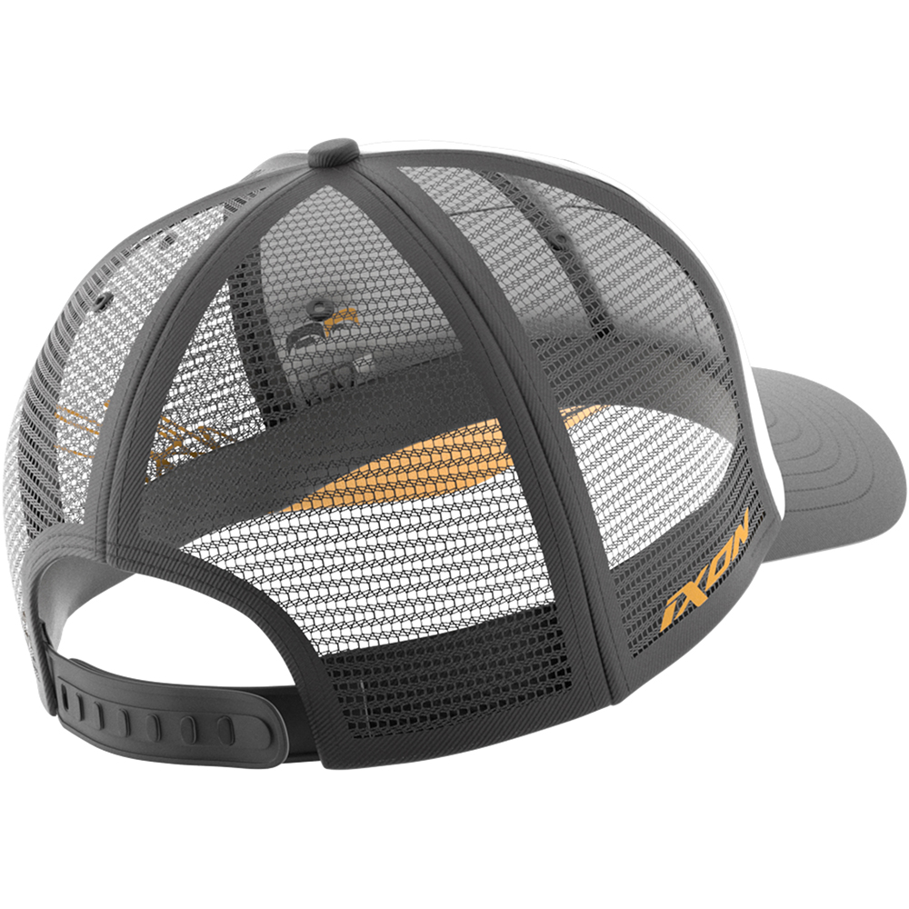 Ixon - Casquette Mesh Brad Binder 22 Blanc / Noir / Jaune